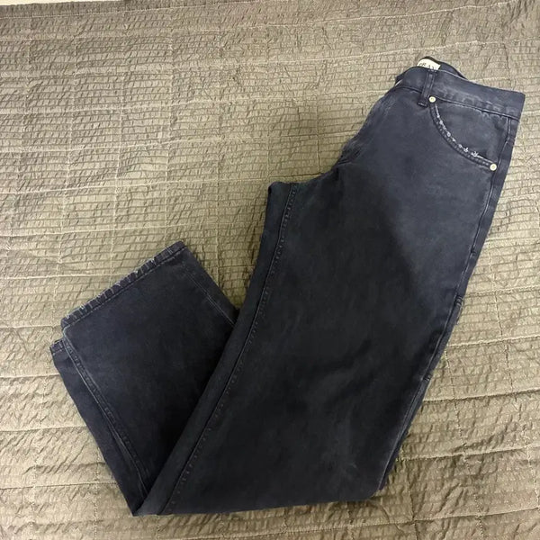 [BUNJANG] After Pray Dust Regular Denim Jeans Navy / 에프터프레이 더스티드 레귤러 데님 진 네이비