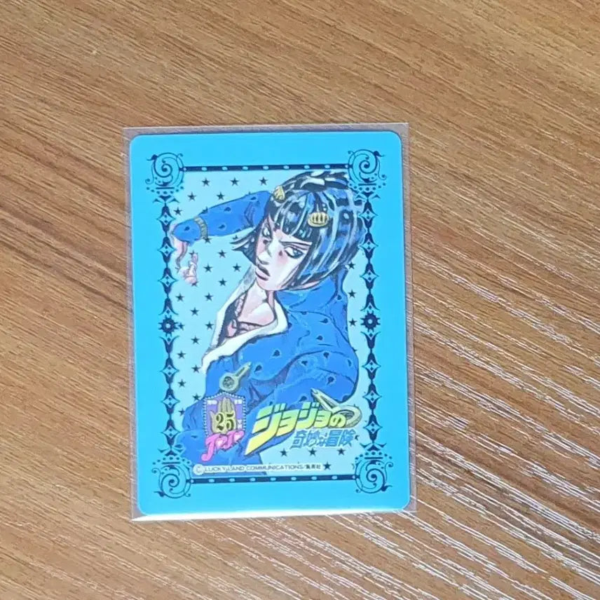 [BUNJANG] JoJo's Bizarre Adventure 25th Anniversary Bucciarati Memorial Card / 죠죠 죠죠의 기묘한 모험 25주년 메모리얼 카드 부차라티
