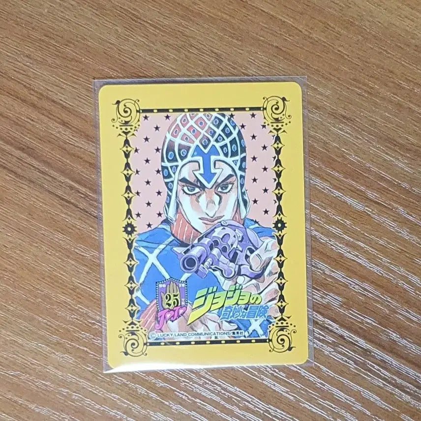 [BUNJANG] JoJo's Bizarre Adventure 25th Anniversary Memorial Card - Mista / 죠죠 죠죠의 기묘한 모험 25주년 메모리얼 카드 미스타