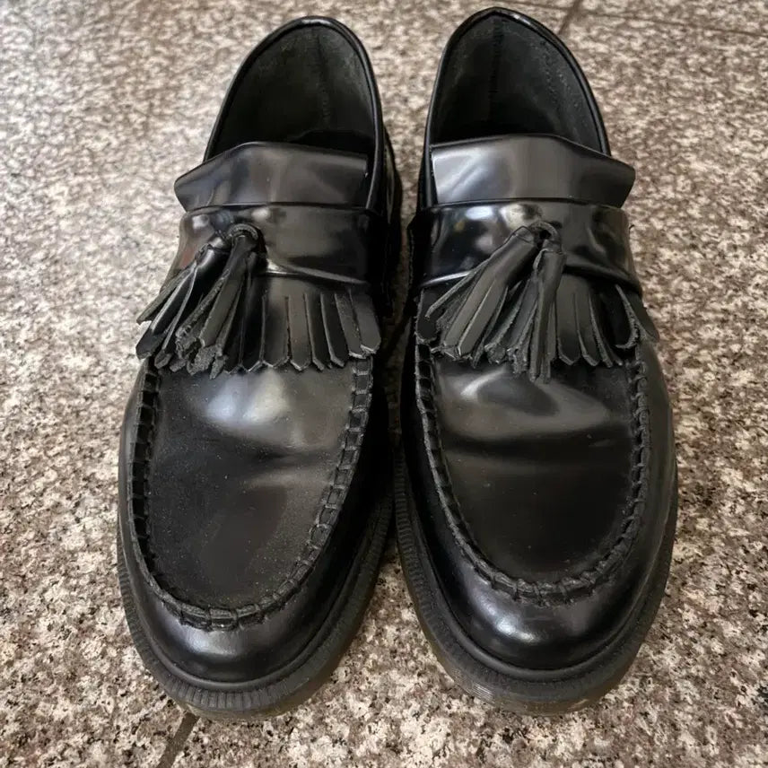 [BUNJANG] Dr. Martens Adrian Tassel Loafer Black UK 7 / [UK7/260] 닥터마틴 아드리안 태슬 로퍼 블랙 (상태A)