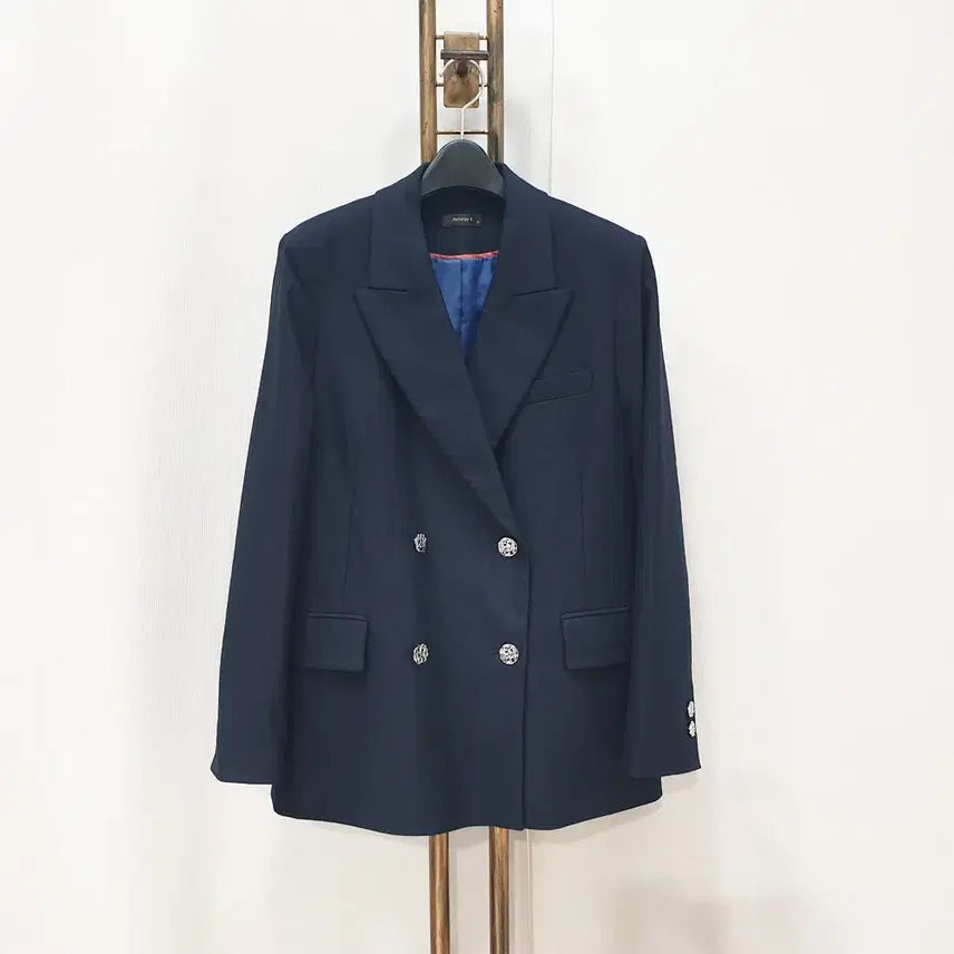 [BUNJANG] Anivef Double Breasted Jacket Dark Navy / (kk70237)아니베에프 더블자켓 66