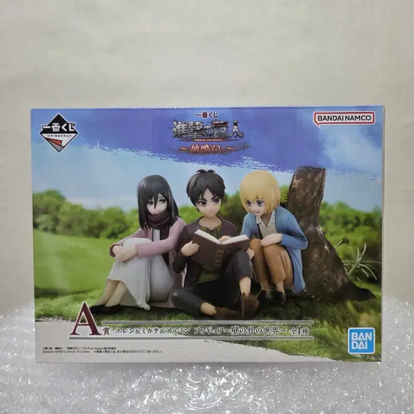 [BUNJANG] Attack on Titan Chibi Acryllic Standee & Goods Bundle Set (A Prize) / 택포21) 진격의거인 땅울림 제일복권 A상 단순개봉 및 굿즈 일괄판매