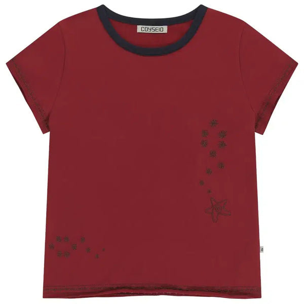 [BUNJANG] KOSEIO Solar T-Shirt Red / 코이세이오 솔라 티셔츠 레드