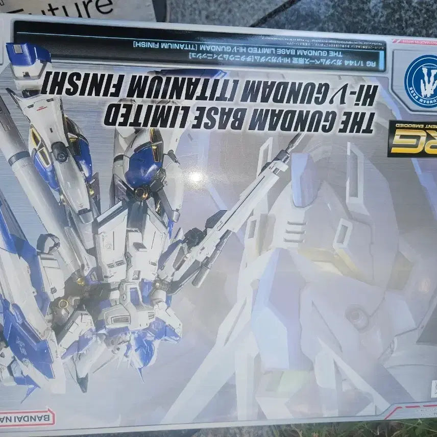 [BUNJANG] Bandai RG Hi-Nu Gundam Titanium Finish / RG 하이뉴 건담 티타늄 피니시 택포