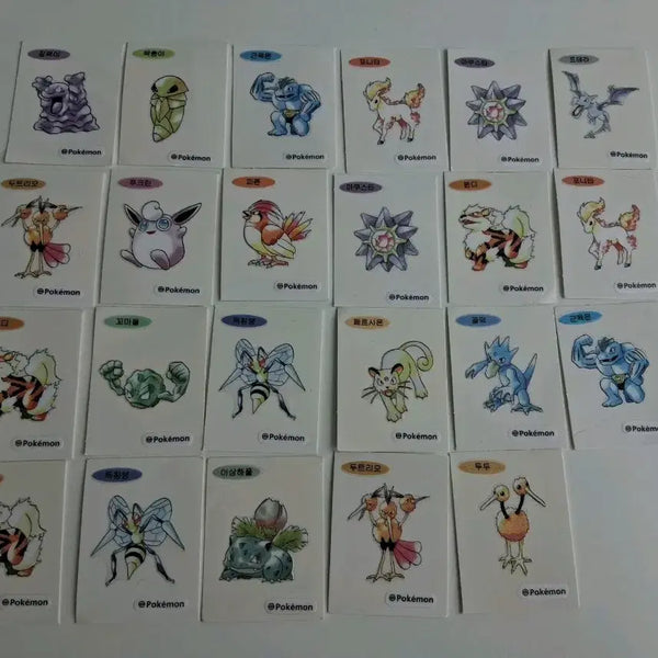 [BUNJANG] Pokemon Sticker Collection / 포켓몬 띠부실