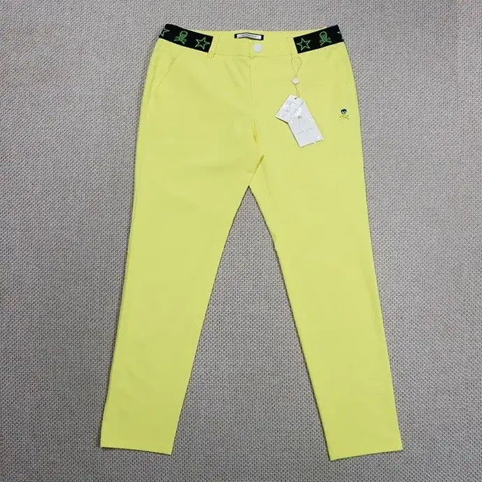 [BUNJANG] Mark &ロナ Golf Pants Yellow Nylon Blend / (새옷,정품) 마크앤로나 골프바지