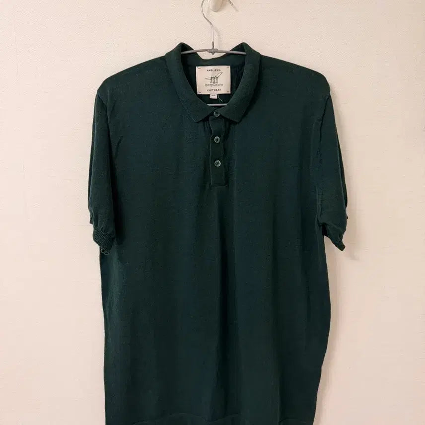 [BUNJANG] Henry Cotton Knit Polo Shirt / 헨리코튼 카라니트 100