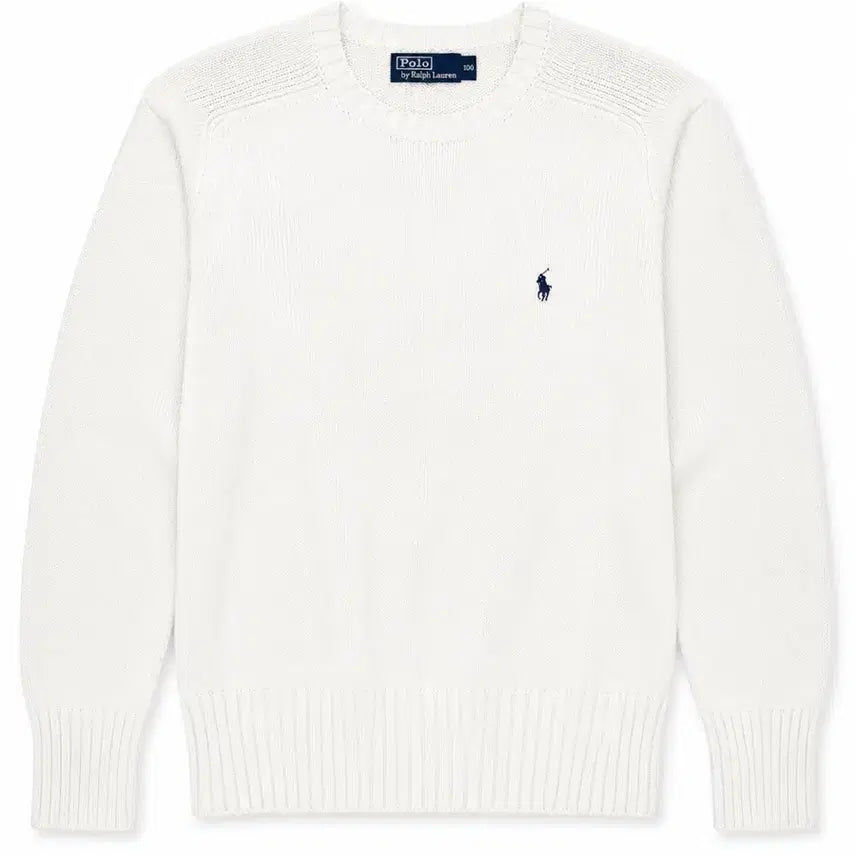 [BUNJANG] Polo Ralph Lauren Pony Knit White L / 폴로랄프로렌 포니 니트