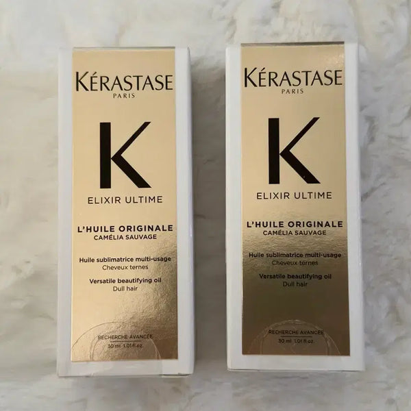 [BUNJANG] Kerastase Elixir Ultime Original Hair Oil 30ml (Sealed) / 미개봉) 케라스타즈 엘릭서 얼팀 휠 오리지널 30ml