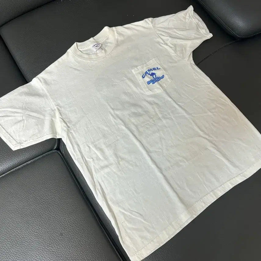 [BUNJANG] 1990s USA Camel Promotional Pocket T-Shirt / 90s USA 카멜 프로모 포켓 티셔츠