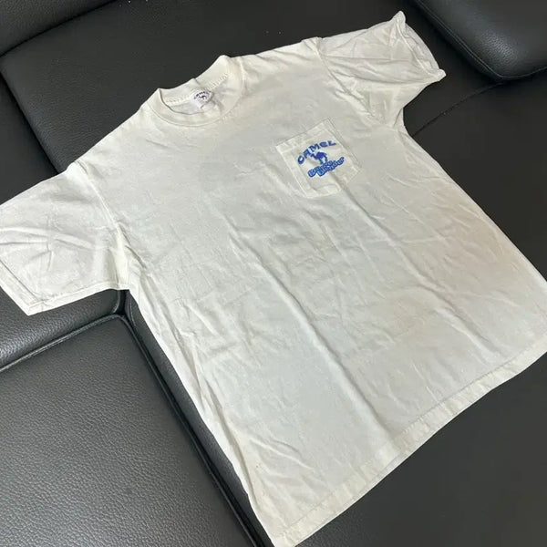 [BUNJANG] 1990s USA Camel Promotional Pocket T-Shirt / 90s USA 카멜 프로모 포켓 티셔츠