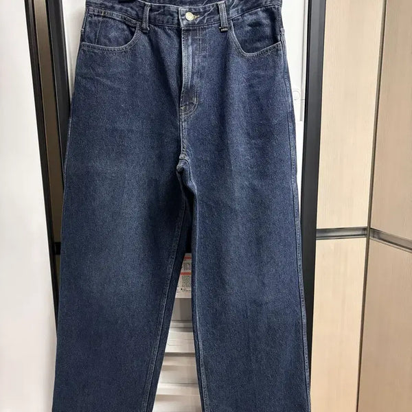 [BUNJANG] Solid Homme Semi-Wide Denim Pants (Size 48) / 솔리드옴므 세미와이드 데님팬츠 48