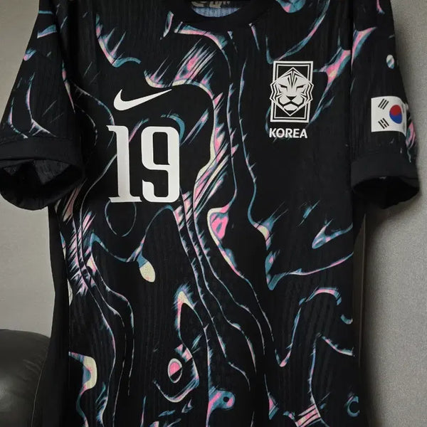[BUNJANG] 2024-2026 South Korea National Football Team Away Player Issue Kang-in Lee Jersey / 24-26 국대 어웨이 이강인