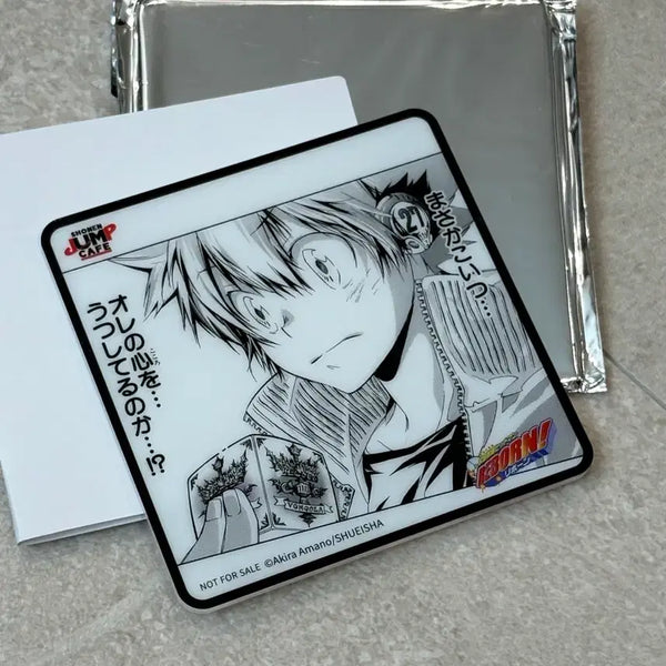 [BUNJANG] Katekyo Hitman Reborn! Jump Shop Cafe Special Coaster Tsuna / 가정교사 히트맨 리본 가히리 점프샵 카페 특전 코스터 츠나