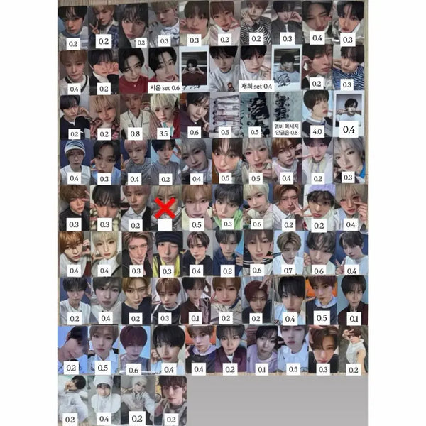 [BUNJANG] NCT WISH Pop-up Store POB Photocard (Riku, Yushi, Sion, Jaehee, Ryo, Sakuya) / 엔시티 위시 팝팝 컬러 오드투러브 케타포 뮤직아트 위드뮤 애플뮤직 점프업 에버라인 팝업 특전 시온 리쿠 유우시 재희 료 사쿠야 포카 판매