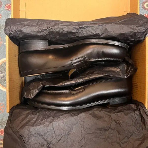 [BUNJANG] JM Weston 180 Loafers Black Box Calf 7E / JM웨스통 jmweston 180 로퍼 블랙 박스카프 7E
