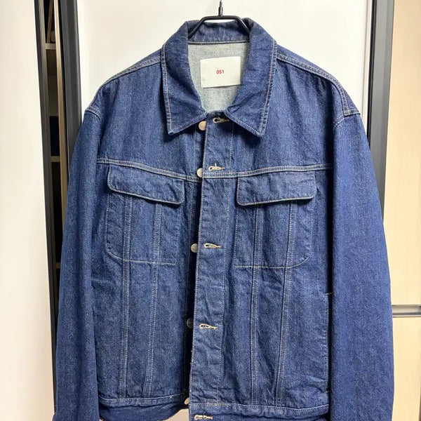 [BUNJANG] Plac Denim Trucker Jacket M / 플랙 데님 트러커 자켓 m