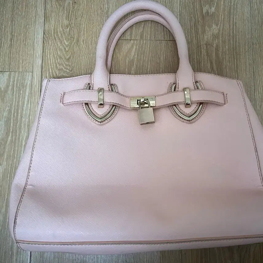 [BUNJANG] Cecil McBee Pastel Pink Tote Bag / 세실맥비 연핑크 토트백