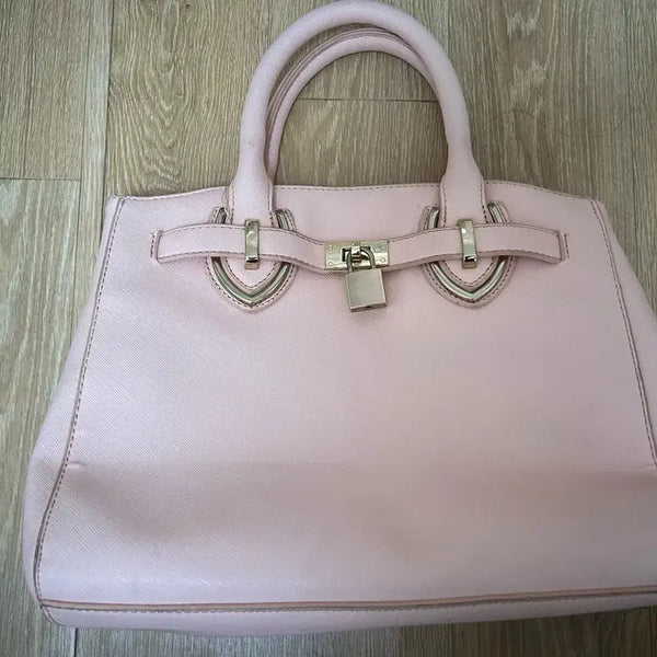 [BUNJANG] Cecil McBee Pastel Pink Tote Bag / 세실맥비 연핑크 토트백