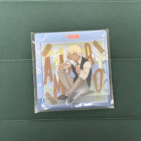[BUNJANG] Detective Conan Toru Amuro Bourbon Acrylic Coaster / 명탐정 코난 아무로 토오루 안기준 버본 아크릴 코스터 판매