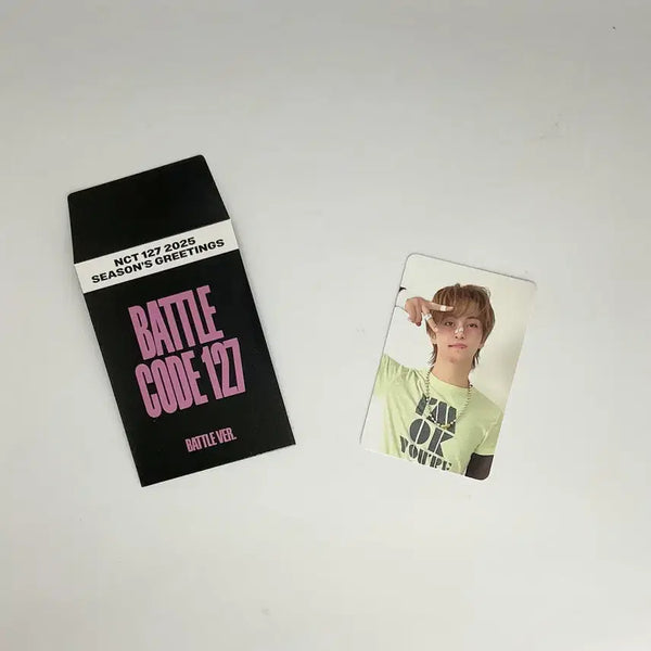 [BUNJANG] NCT 127 Mark 2025 Season's Greetings Photocard A_1 / 엔시티127 마크 2025 시즌그리팅 포토카드 A_1 NCT 127 MARK 2025 SEASON'S GREETINGS PHOTOCARD A_1
