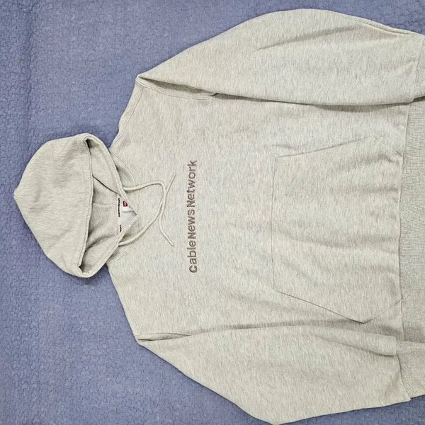 [BUNJANG] CNN Hoodie XL Oatmeal / CNN 후드티 XL