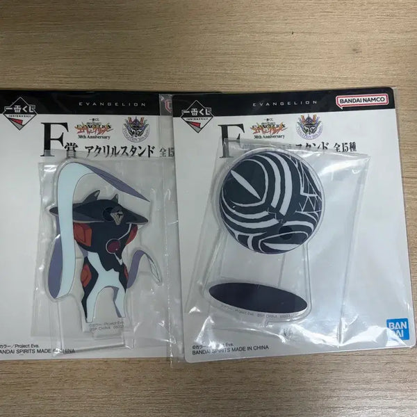 [BUNJANG] Evangelion F Prize Acrylic Stand Bundle Set / 에반게리온 f상 아크릴스탠드 일괄