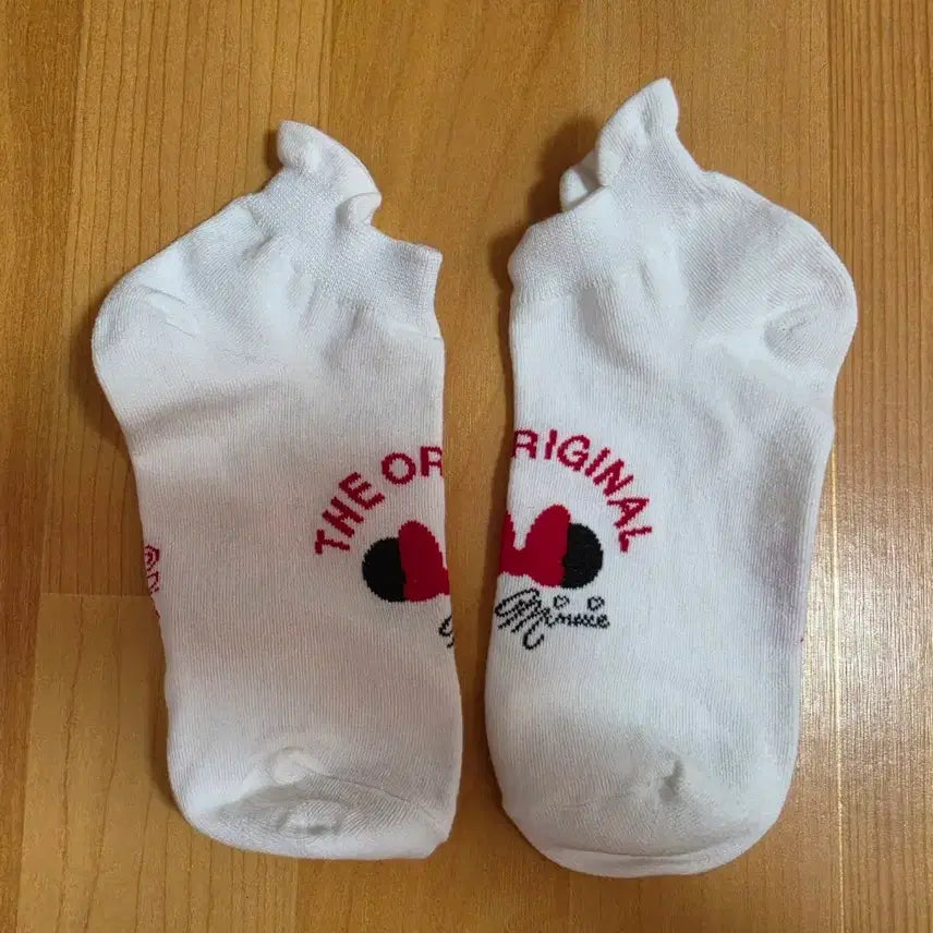 [BUNJANG] Disney Original Mini Mouse Golf Socks White / 디즈니 오리지널 골프 양말 흰색