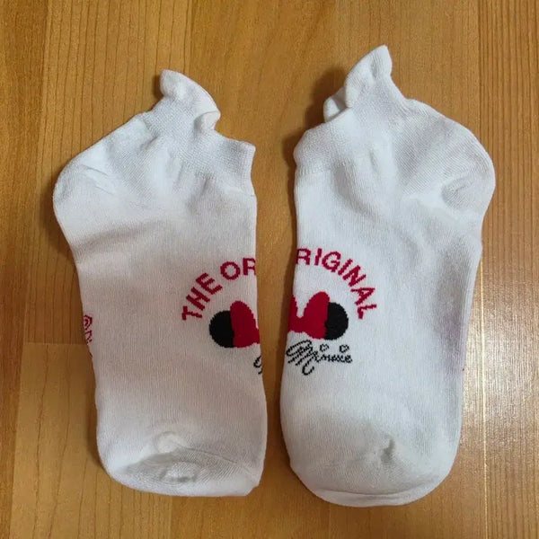[BUNJANG] Disney Original Mini Mouse Golf Socks White / 디즈니 오리지널 골프 양말 흰색
