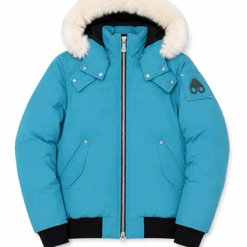 [BUNJANG] Mooch & Mook Ballistic Padded Jacket Green-Blue / 무스머클 발리스틱 패딩