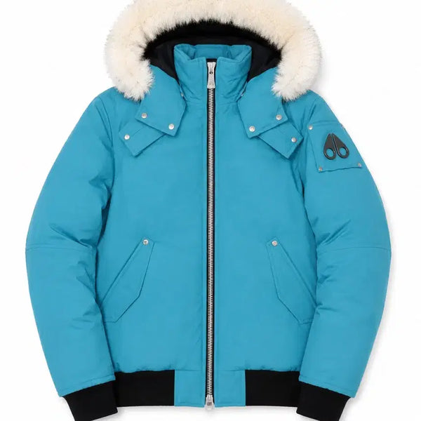 [BUNJANG] Mooch & Mook Ballistic Padded Jacket Green-Blue / 무스머클 발리스틱 패딩