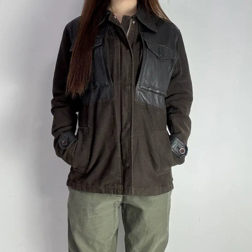 [BUNJANG] CP Company Leather Jacket / 올드 CP컴퍼니 레더자켓