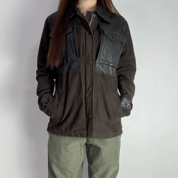[BUNJANG] CP Company Leather Jacket / 올드 CP컴퍼니 레더자켓