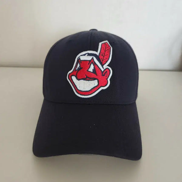[BUNJANG] MLB Cleveland Indians Chief Wahoo Flexfit Baseball Cap (M-XL) / [단종/정품] MLB 클리블랜드 인디언스 와후추장 볼캡 (M-XL)