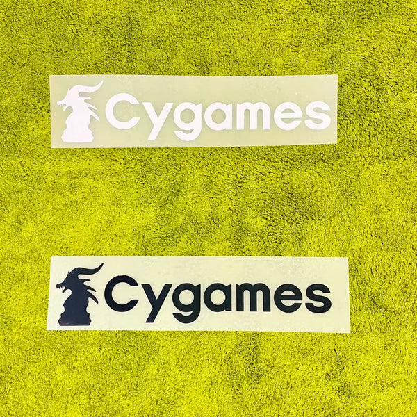 [BUNJANG] Juventus Cygames Sponsor Patch / 유벤투스 사이게임즈 후면 스폰서 유니폼 패치 Cygames 마킹