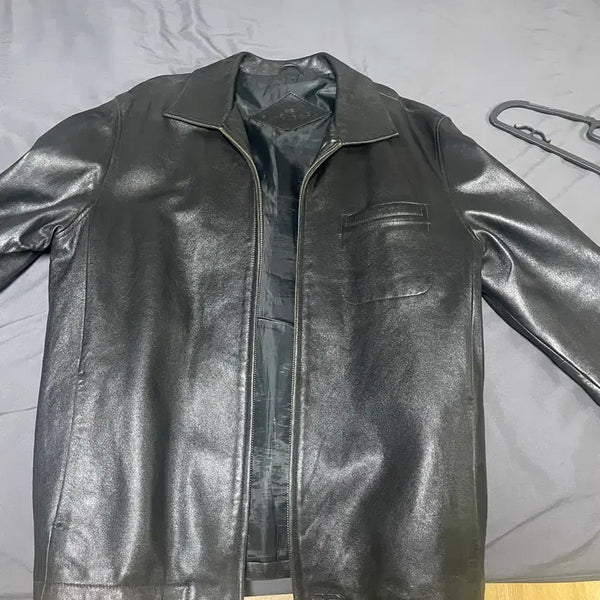 [BUNJANG] Balenciaga 90s Leather Jacket / [5] 발렌시아가 90s 레더 자켓
