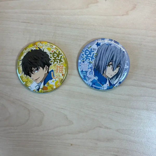 [BUNJANG] Free! Natsuya Nao Can Badge Set / 프리 free! 나츠야 나오 캔밴지