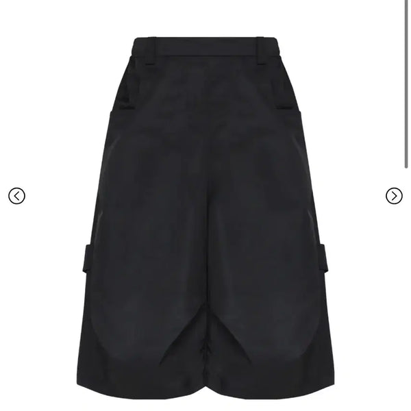[BUNJANG] Kamien 247 Nylon Bermuda Pants Black / 카미엔 247 나일론 버뮤다 팬츠 블랙
