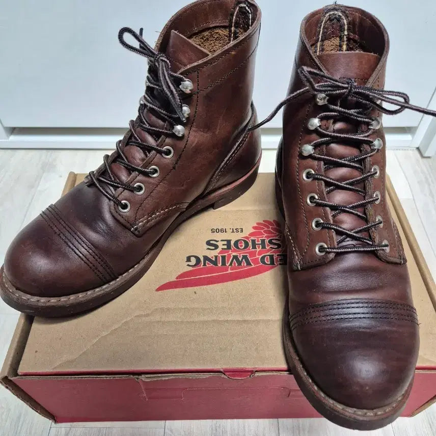 [BUNJANG] Red Wing Iron Ranger 8111 Boots (7D) - Cork Sole / 레드윙 구형 아이언레인저 8111 250 (7D) 사이즈 판매합니다.