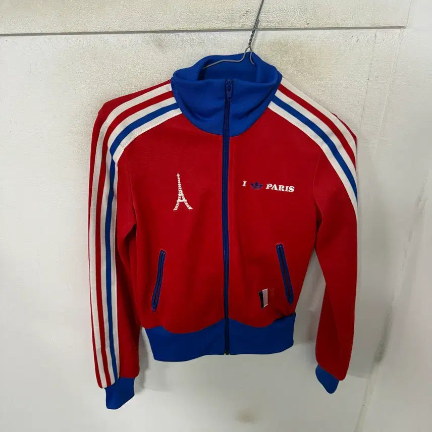 [BUNJANG] Adidas Paris Eiffel Tower Zip-Up Jacket / 아디다스 파리 에펠탑 집업 자켓