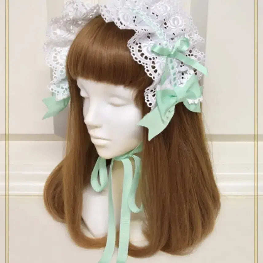 [BUNJANG] Baby The Stars Shine Bright Falling Ribbon Headdress Mint / 베이비더스타샤인 baby the stars 폴링리본 헤도레 민트