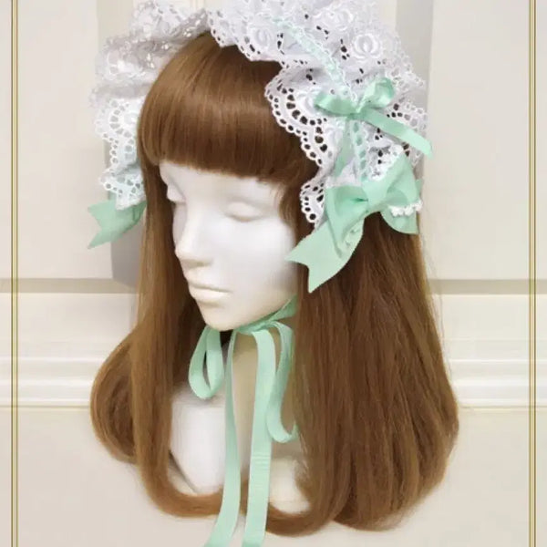 [BUNJANG] Baby The Stars Shine Bright Falling Ribbon Headdress Mint / 베이비더스타샤인 baby the stars 폴링리본 헤도레 민트
