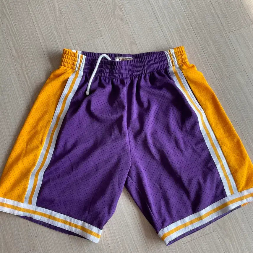 [BUNJANG] Mitchell & Ness LA Lakers Kobe Bryant Away Pocket Shorts / 미첼앤네스 LA 레이커스 코비 브라이언트 어웨이 포켓 쇼츠