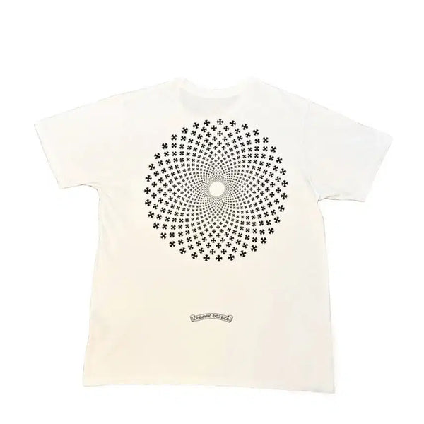 [BUNJANG] Chrome Hearts CH Plus Archive Short Sleeve T-Shirt White / 크롬하츠 CH plus 아카이브 반팔 티셔츠 (L)
