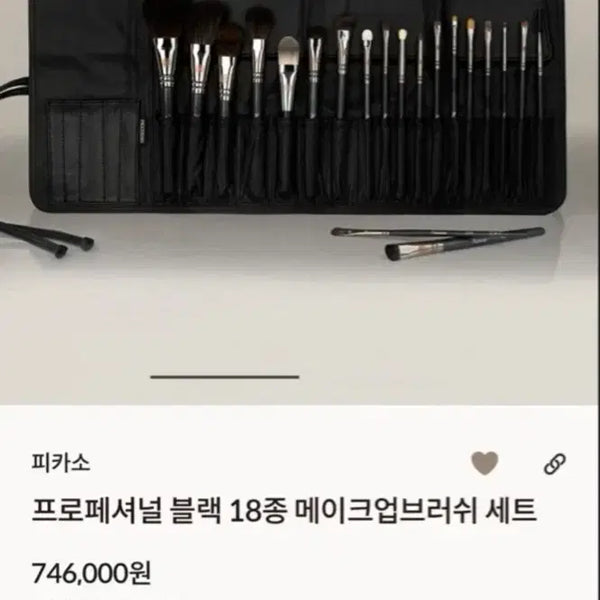 [BUNJANG] Picasso Professional Makeup Brush Set (18 pcs) / 미개봉새상품)피카소 프로페셔널 메이크업 18종 브러쉬세트