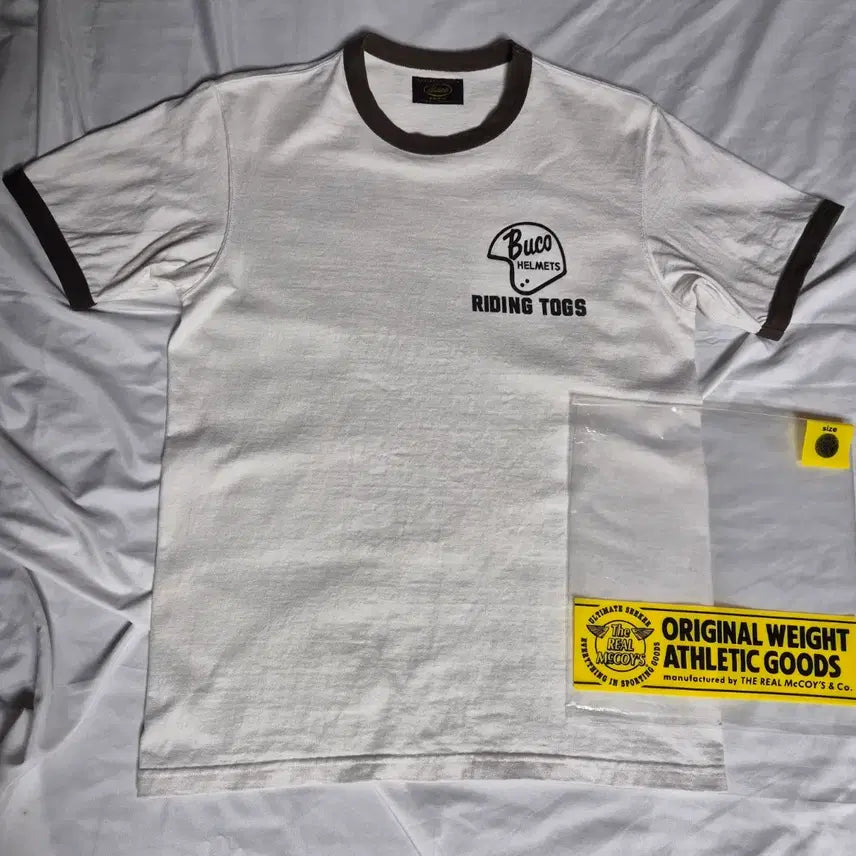 [BUNJANG] The Real McCoy's Buco Ringer T-Shirt Size S / 리얼맥코이 부코 링거티 S사이즈 판매합니다.