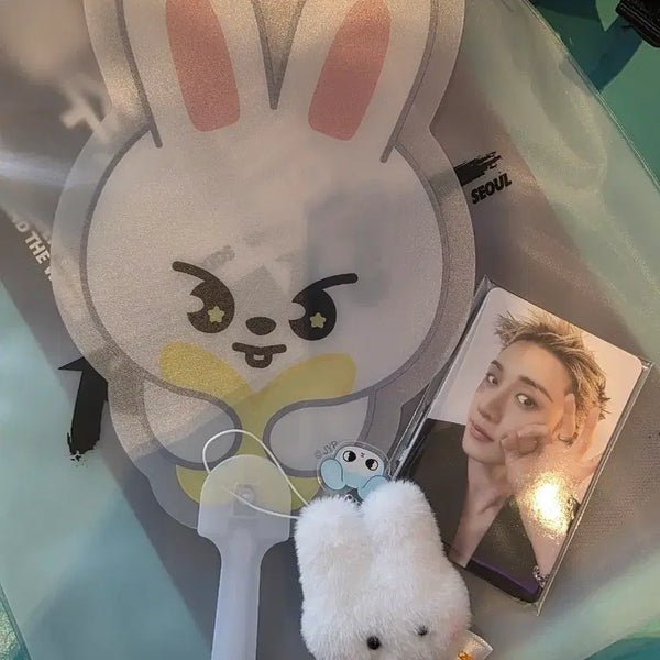 [BUNJANG] Stray Kids Run It Concert Entry Kit Ribbit Set Photocard / 스트레이키즈 런잇 콘서트 막막 입장키트 리빗 포카세트