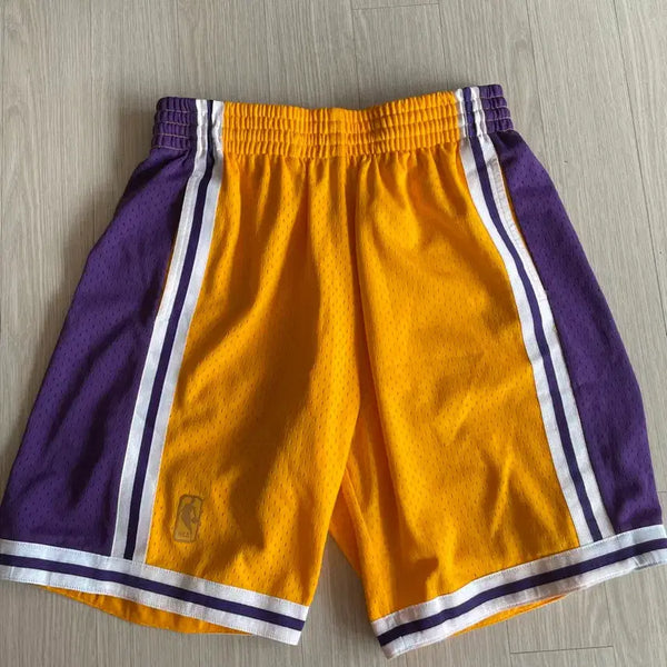 [BUNJANG] Mitchell & Ness LA Lakers Kobe Bryant Home Pocket Shorts / 미첼앤네스 LA 레이커스 코비 브라이언트 홈 포켓 쇼츠