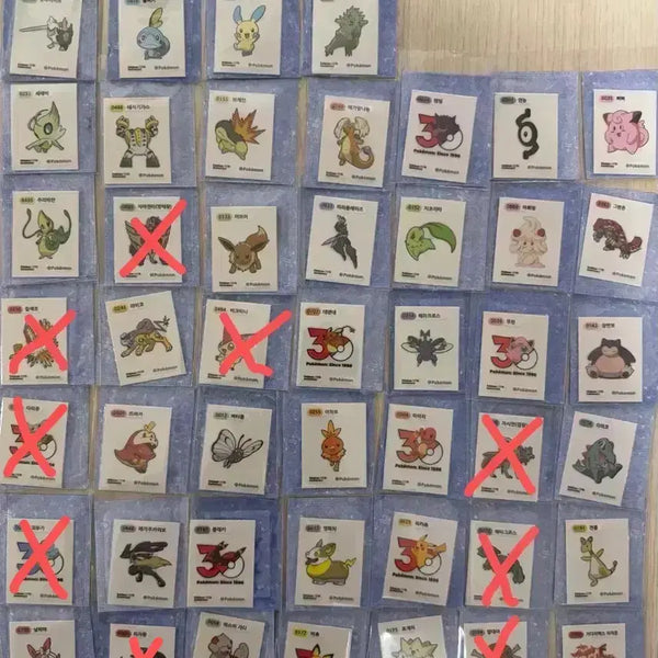 [BUNJANG] Pokemon Bread Stickers Season 5 & Artwork Trading / 포켓몬띠부씰 시즌5 & 아트웍 교환