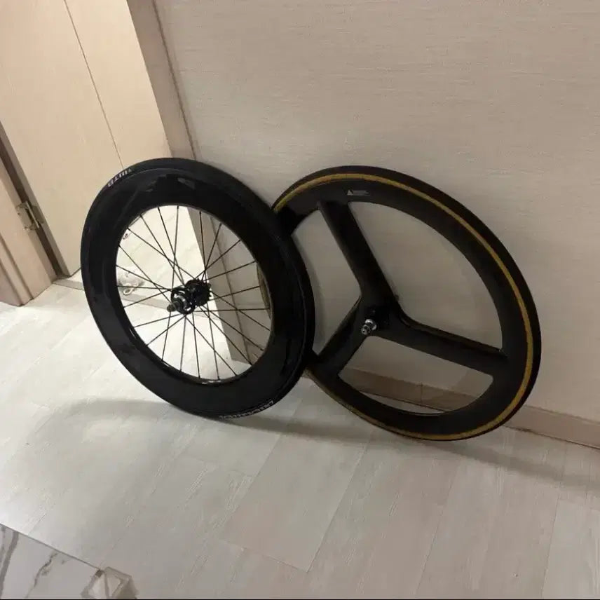 [BUNJANG] 88mm Rim Disc Brake Wheelset / 삼발이 88림 판/대